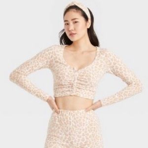 colsie target cheetah top